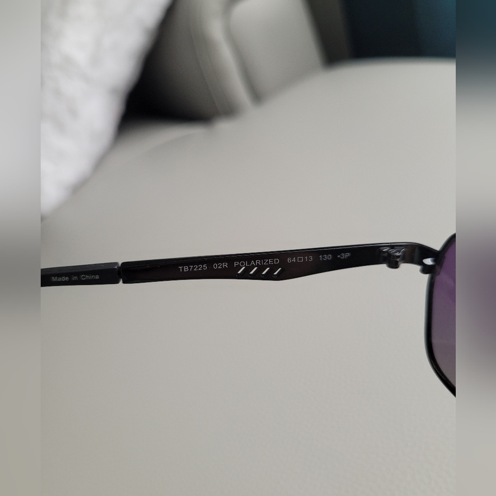 Timberland Golf 7225 Polarized Sport Black Purple Men's Sunglasses - Picture 7 of 12